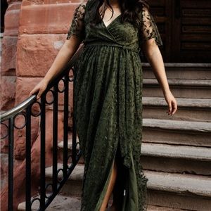 Baltic Born Marseille Embossed Maxi Dress